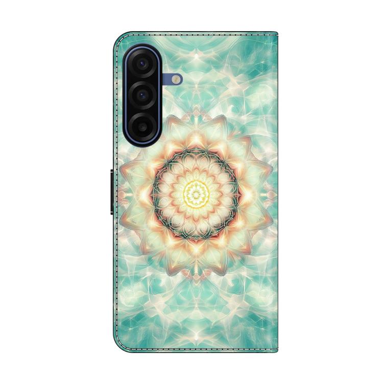 For Galaxy A17 4G/5G Crystal-Like Painted Vegan Leather Phone Case