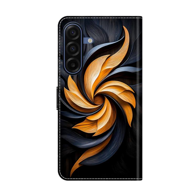 For Galaxy A17 4G/5G Crystal-Like Painted Vegan Leather Phone Case