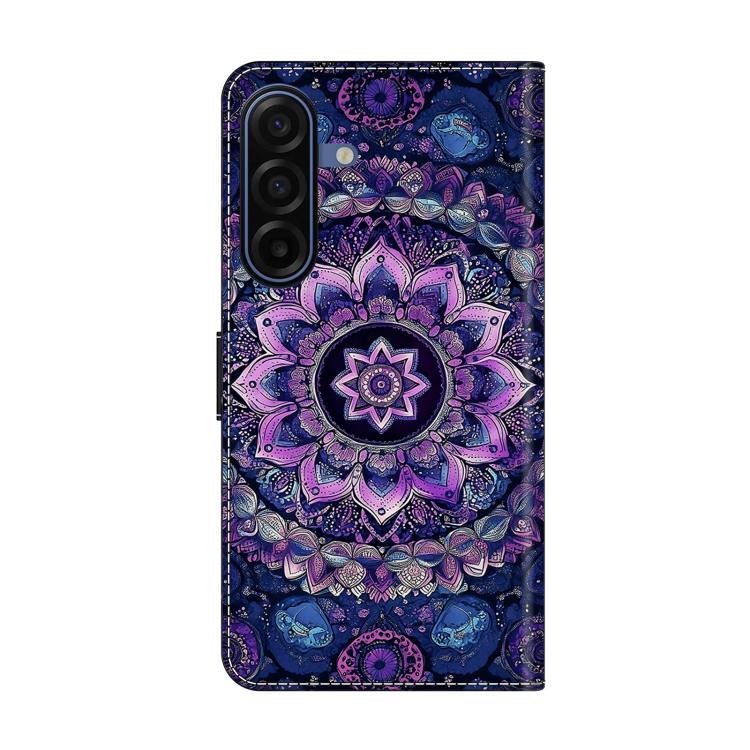 For Galaxy A17 4G/5G Crystal-Like Painted Vegan Leather Phone Case
