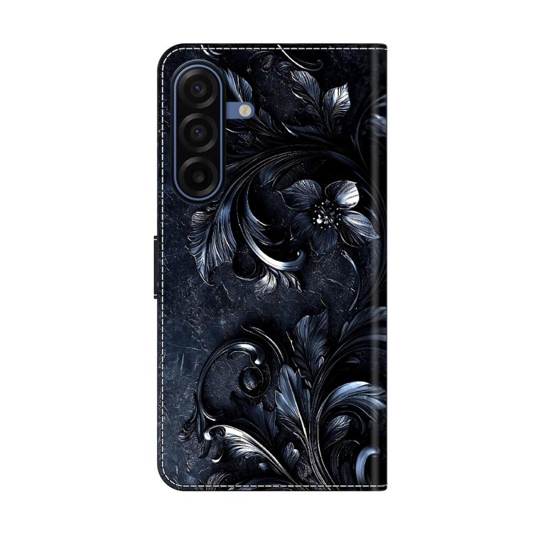 For Galaxy A17 4G/5G Crystal-Like Painted Vegan Leather Phone Case