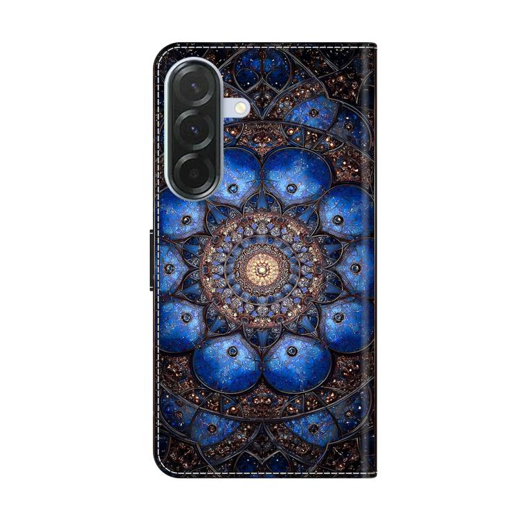 For Galaxy A26 / A36 / A56 5G Crystal-Like Painted Vegan Leather Phone Case