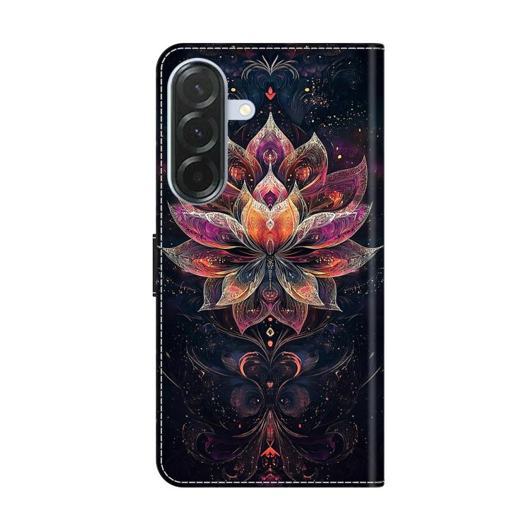 For Galaxy A26 / A36 / A56 5G Crystal-Like Painted Vegan Leather Phone Case