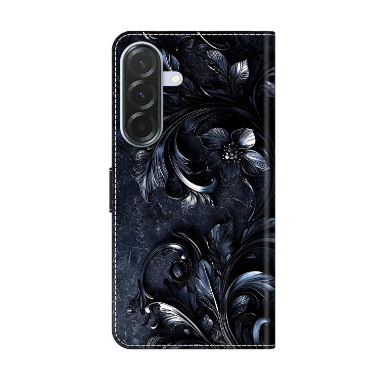 For Galaxy A26 / A36 / A56 5G Crystal-Like Painted Vegan Leather Phone Case