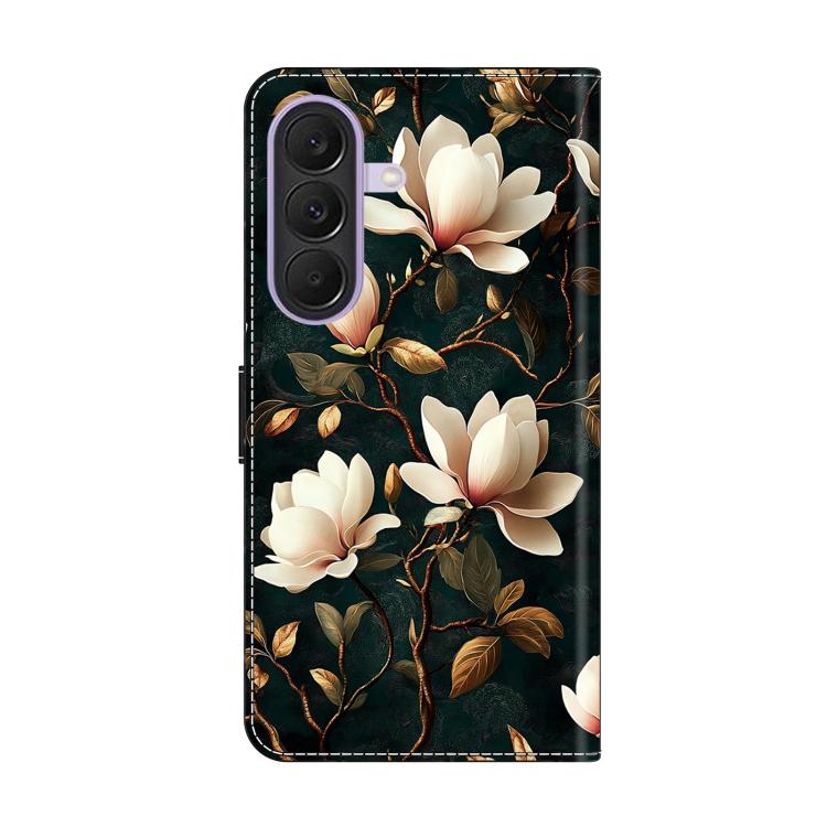 For Galaxy A27 / A37 / A57 5G Crystal-Like Painted Vegan Leather Phone Case