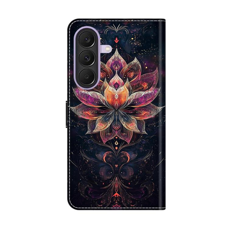 For Galaxy A27 / A37 / A57 5G Crystal-Like Painted Vegan Leather Phone Case