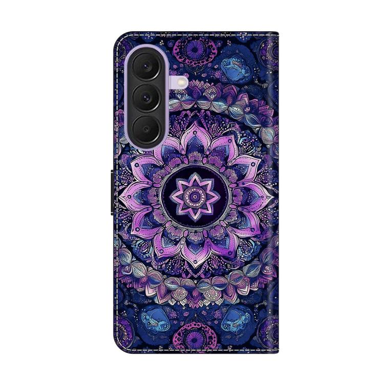For Galaxy A27 / A37 / A57 5G Crystal-Like Painted Vegan Leather Phone Case