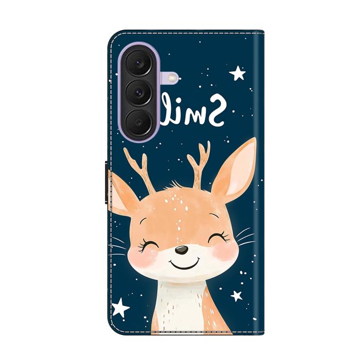 For Galaxy A27 / A37 / A57 5G Crystal-Like Painted Vegan Leather Phone Case