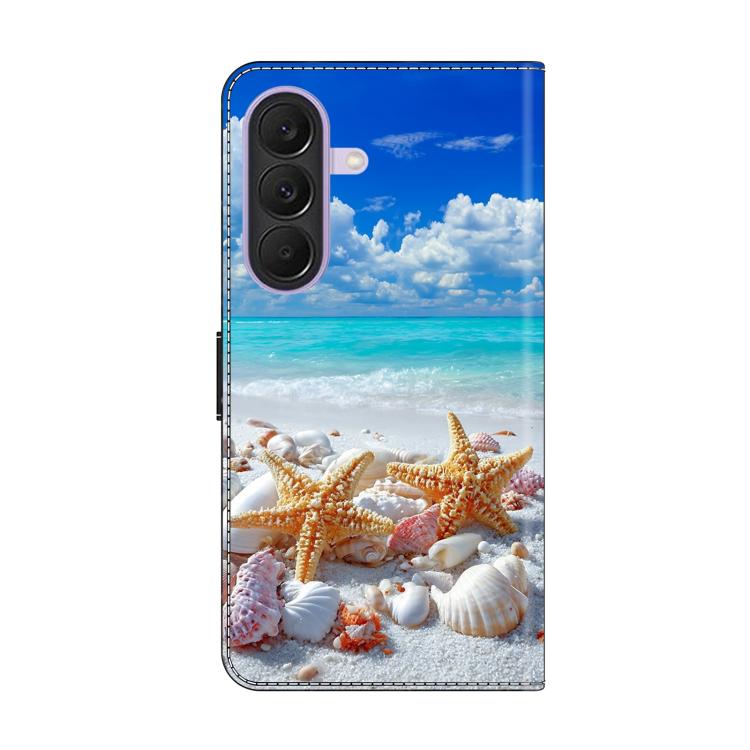 For Galaxy A27 / A37 / A57 5G Crystal-Like Painted Vegan Leather Phone Case