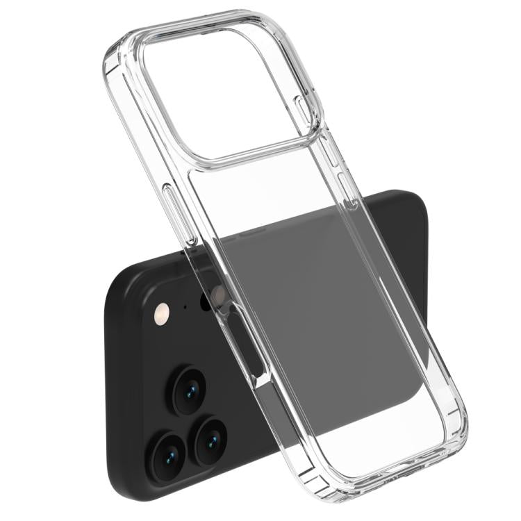 For iPhone 17 Pro LeReach TOC Clear Series Dual-Composite Armor TPU + Acrylic Shockproof Phone Case