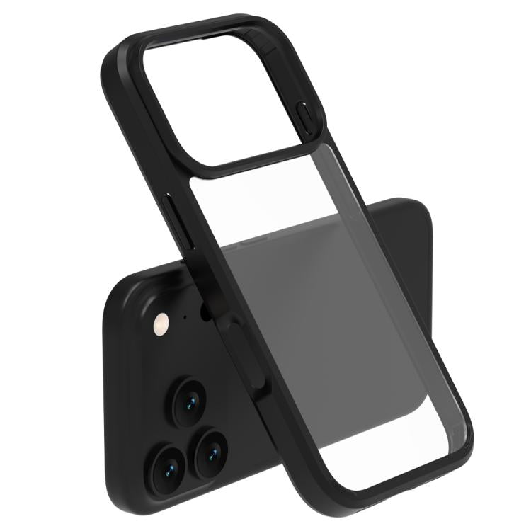 For iPhone 17 Pro LeReach TOC Clear Series Dual-Composite Armor TPU + Acrylic Shockproof Phone Case