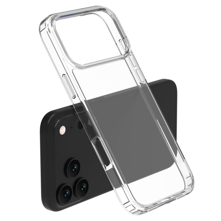 For iPhone 17 Pro Max LeReach TOC Clear Series Dual-Composite Armor TPU + Acrylic Shockproof Phone Case