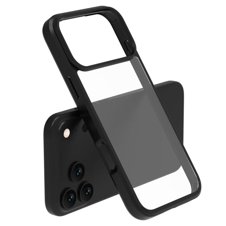 For iPhone 17 Pro Max LeReach TOC Clear Series Dual-Composite Armor TPU + Acrylic Shockproof Phone Case