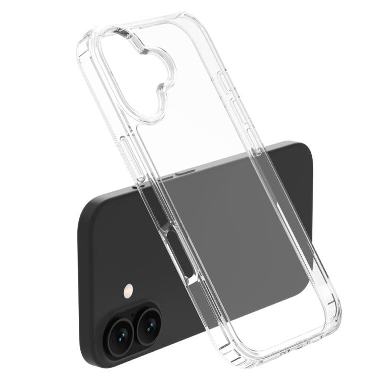 For iPhone 17 LeReach TOC Clear Series Dual-Composite Armor TPU + Acrylic Shockproof Phone Case