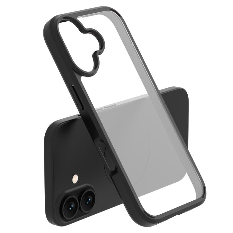 For iPhone 17 LeReach TOC Clear Series Dual-Composite Armor TPU + Acrylic Shockproof Phone Case