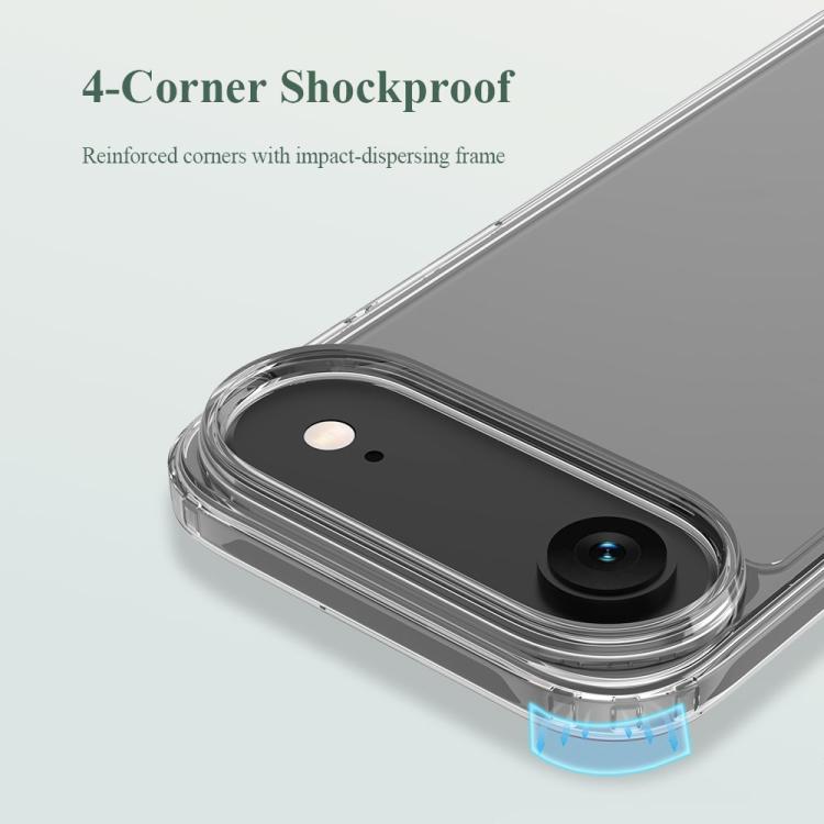 For iPhone Air LeReach TOC Clear Series Dual-Composite Armor TPU + Acrylic Shockproof Phone Case