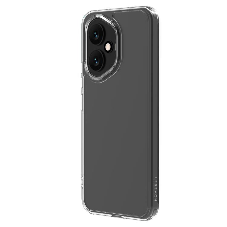 For Honor 400 Global 156.5mm LeReach TOC Clear Series Dual-Composite Armor TPU + Acrylic Shockproof Phone Case - Transparent