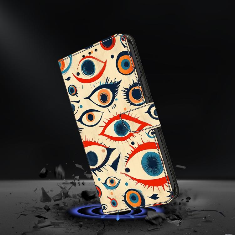 For Google Pixel 10 Pro XL Crystal-Like Painted Vegan Leather Phone Case