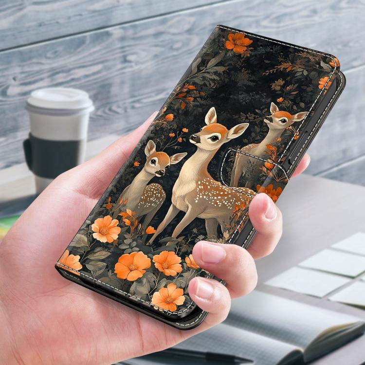 For Google Pixel 10 Pro XL Crystal-Like Painted Vegan Leather Phone Case