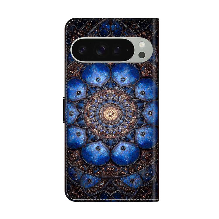 For Google Pixel 10 Pro XL Crystal-Like Painted Vegan Leather Phone Case