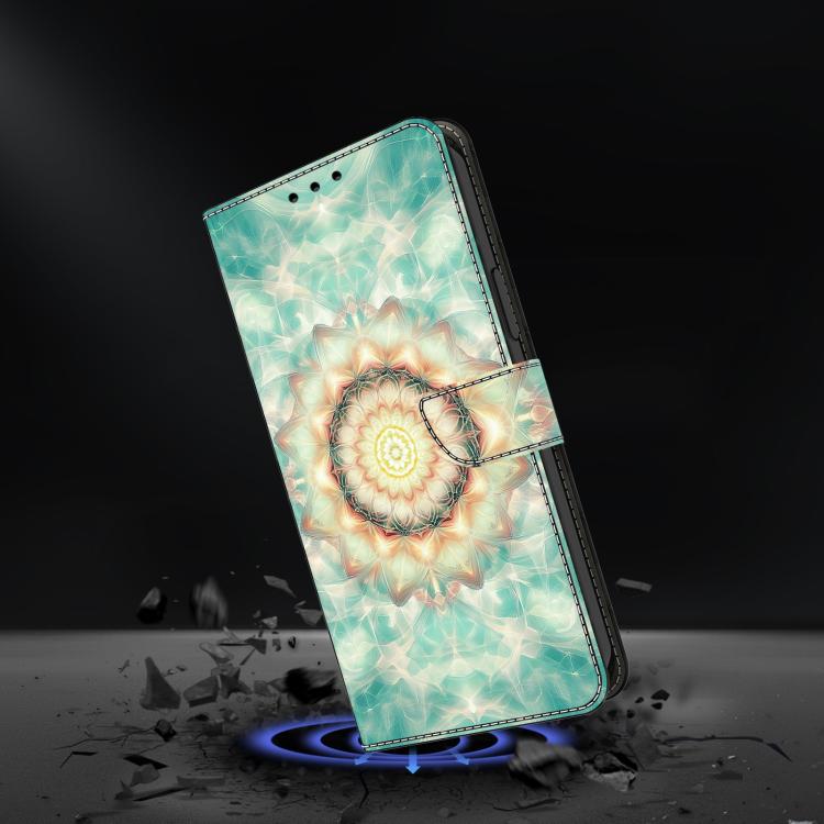 For Google Pixel 10 Pro XL Crystal-Like Painted Vegan Leather Phone Case