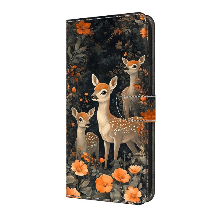 For Google Pixel 9 Pro XL Crystal-Like Painted Vegan Leather Phone Case