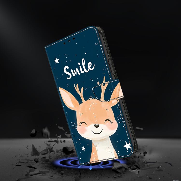 For Google Pixel 9 Pro XL Crystal-Like Painted Vegan Leather Phone Case