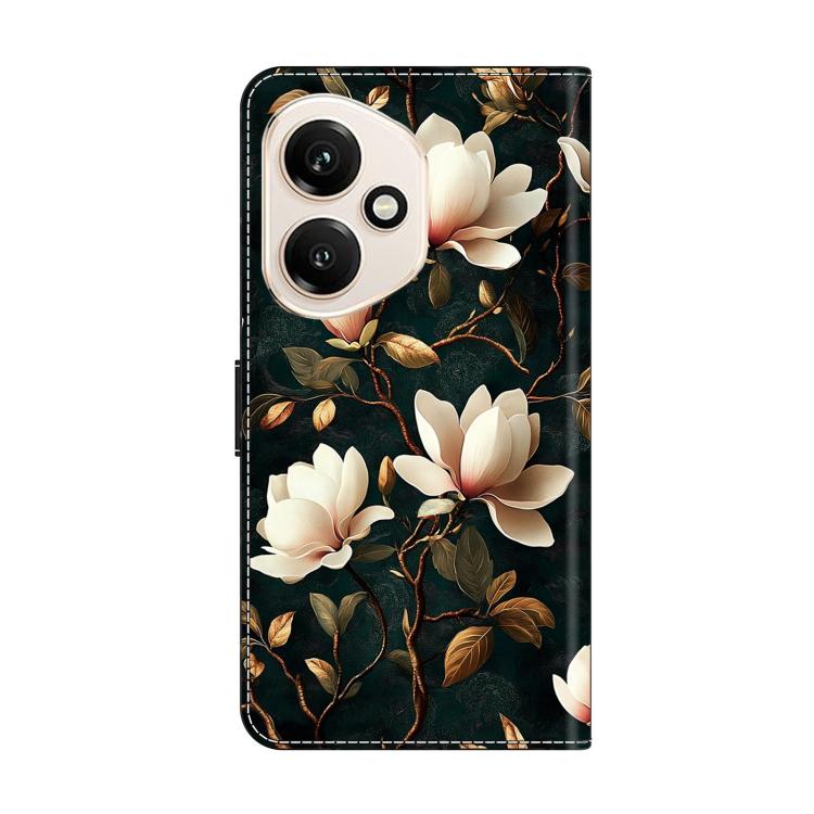 For Honor 400 Global 156.5mm Crystal-Like Painted Vegan Leather Phone Case