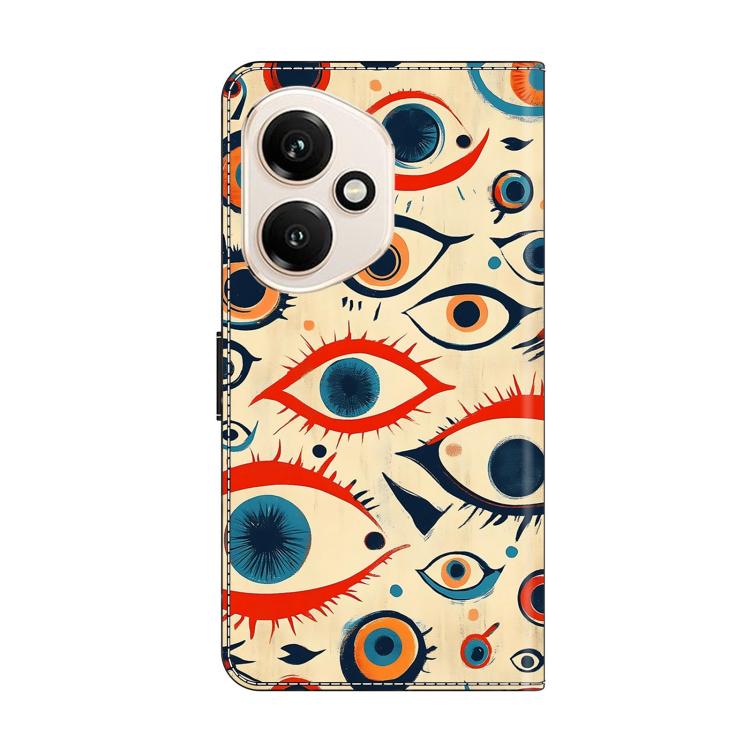 For Honor 400 Global 156.5mm Crystal-Like Painted Vegan Leather Phone Case