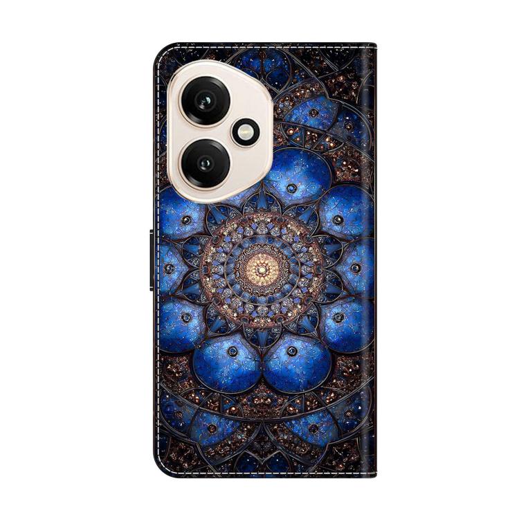 For Honor 400 Global 156.5mm Crystal-Like Painted Vegan Leather Phone Case
