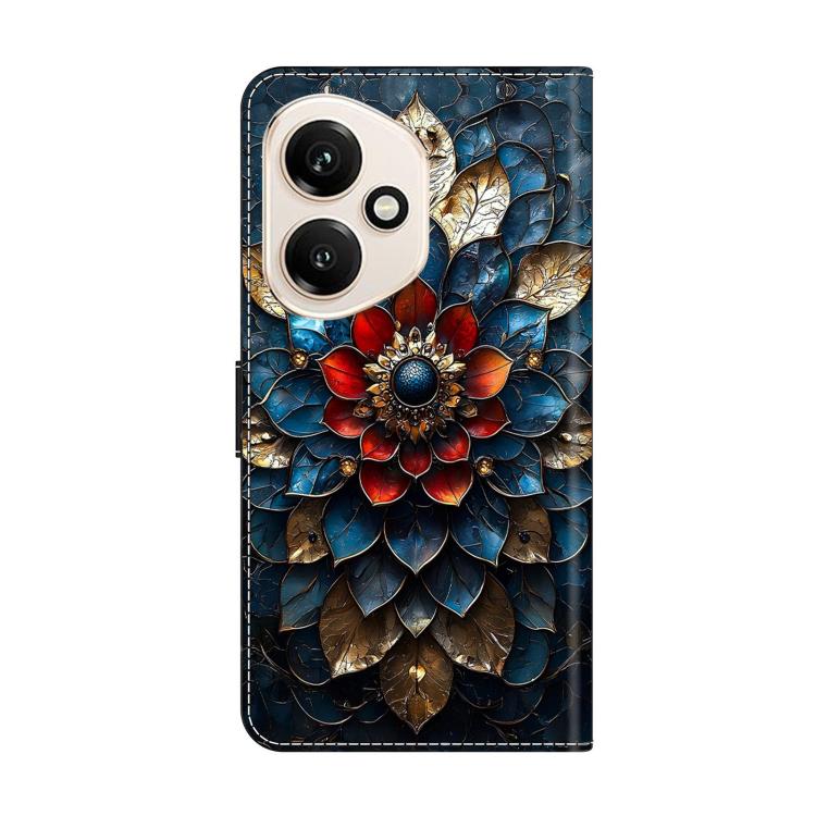 For Honor 400 Global 156.5mm Crystal-Like Painted Vegan Leather Phone Case