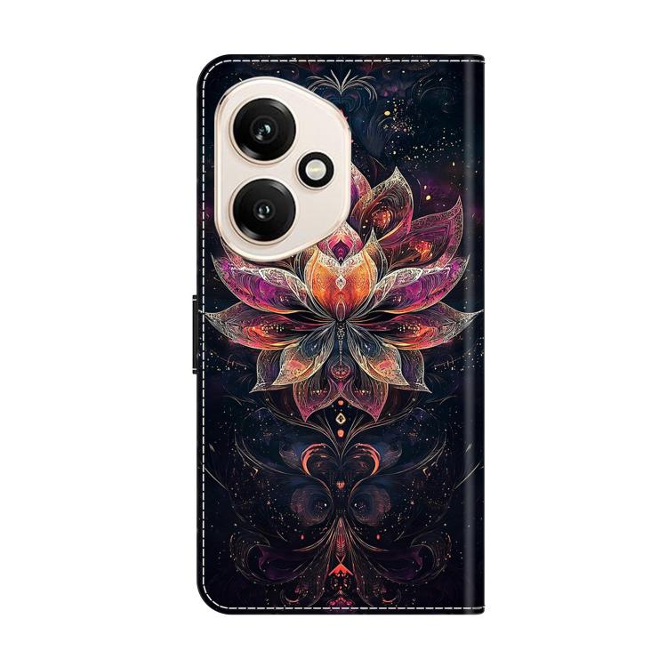 For Honor 400 Global 156.5mm Crystal-Like Painted Vegan Leather Phone Case