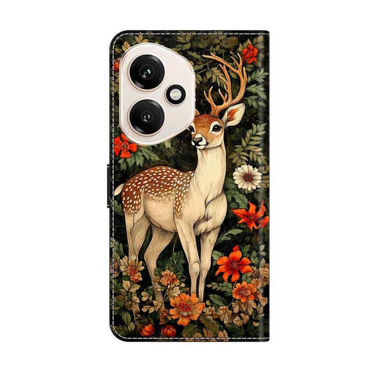 For Honor 400 Global 156.5mm Crystal-Like Painted Vegan Leather Phone Case