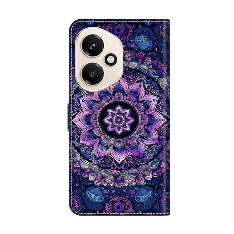 For Honor 400 Global 156.5mm Crystal-Like Painted Vegan Leather Phone Case