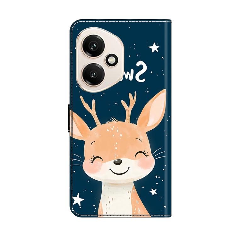For Honor 400 Global 156.5mm Crystal-Like Painted Vegan Leather Phone Case