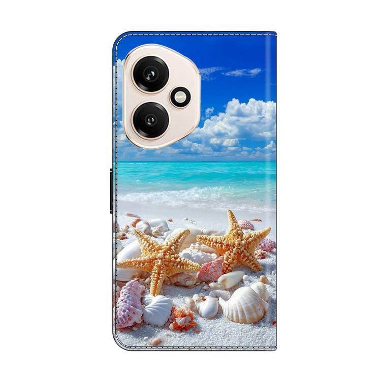 For Honor 400 Global 156.5mm Crystal-Like Painted Vegan Leather Phone Case