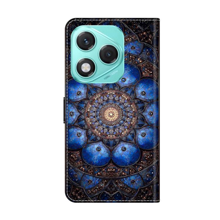 For Honor 400 Lite Global Crystal-Like Painted Vegan Leather Phone Case