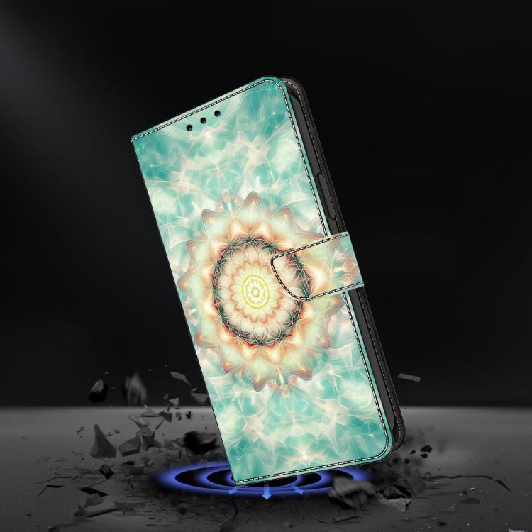 For Honor 400 Lite Global Crystal-Like Painted Vegan Leather Phone Case