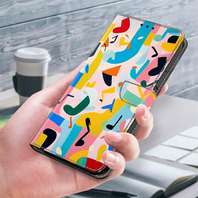 For Honor 400 Lite Global Crystal-Like Painted Vegan Leather Phone Case