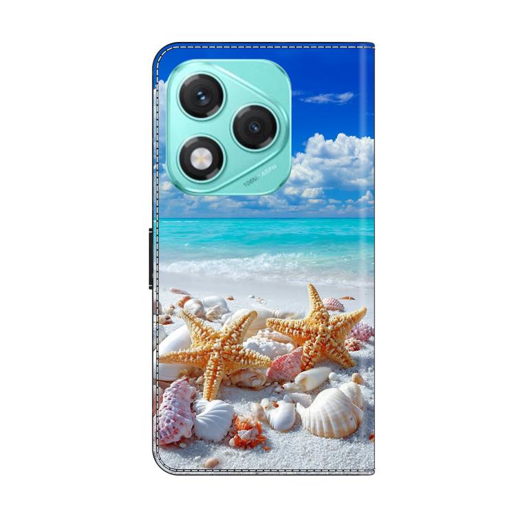 For Honor 400 Lite Global Crystal-Like Painted Vegan Leather Phone Case