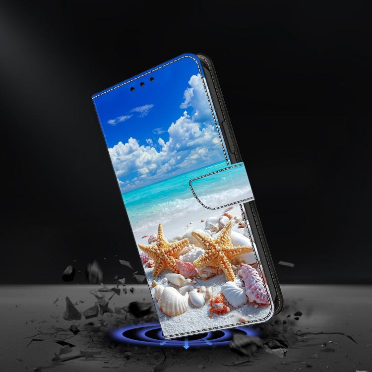 For Honor 400 Lite Global Crystal-Like Painted Vegan Leather Phone Case