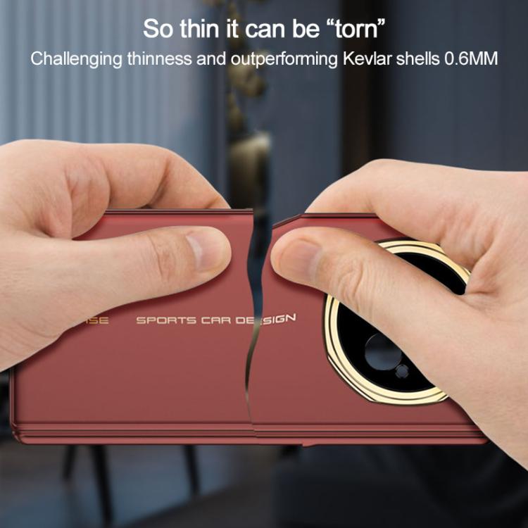 For Honor Magic V5 GKK Integrated Ultra-thin Magnetic Folding Phone Case