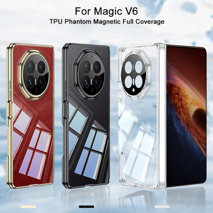 For Honor Magic V6 GKK Phantom Magnetic Full Coverage TPU Phone Case