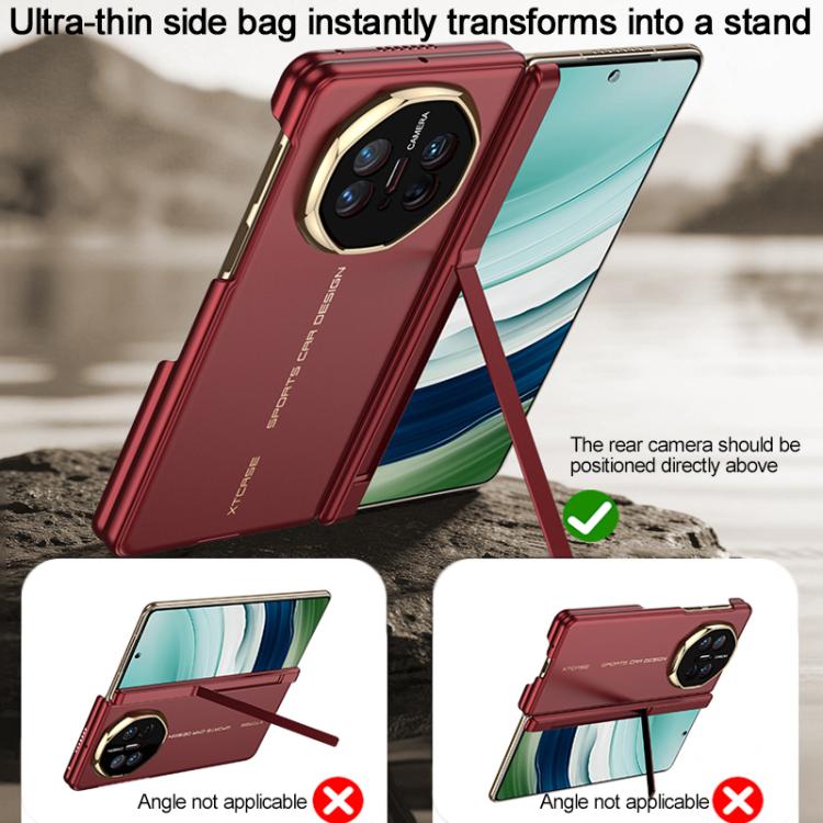 For Huawei Mate X5 / X3 GKK Ultra-Thin Dual Centers Magnetic Folding Phone Case
