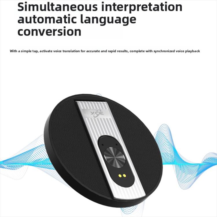 P59 AI Smart Translator Supports Photo Call Translation - Black