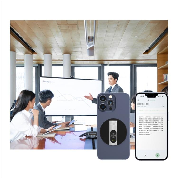 P59 AI Smart Translator Supports Photo Call Translation - Black