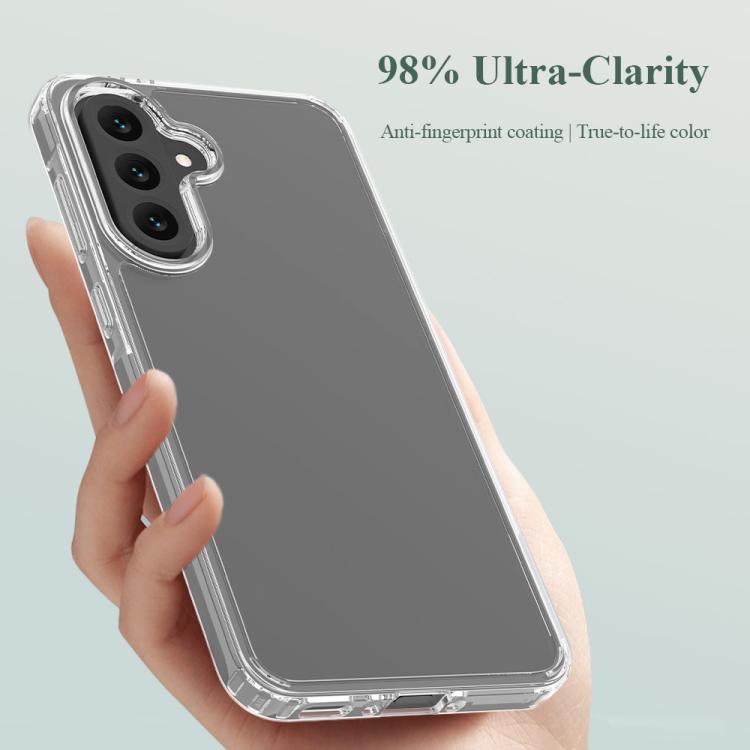 For Galaxy A56 5G LeReach TOC Clear Series Dual-Composite Armor TPU + Acrylic Shockproof Phone Case