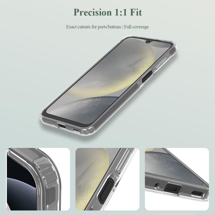 For Galaxy A17 5G LeReach TOC Clear Series Dual-Composite Armor TPU + Acrylic Shockproof Phone Case