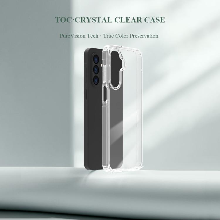 For Galaxy A17 5G LeReach TOC Clear Series Dual-Composite Armor TPU + Acrylic Shockproof Phone Case