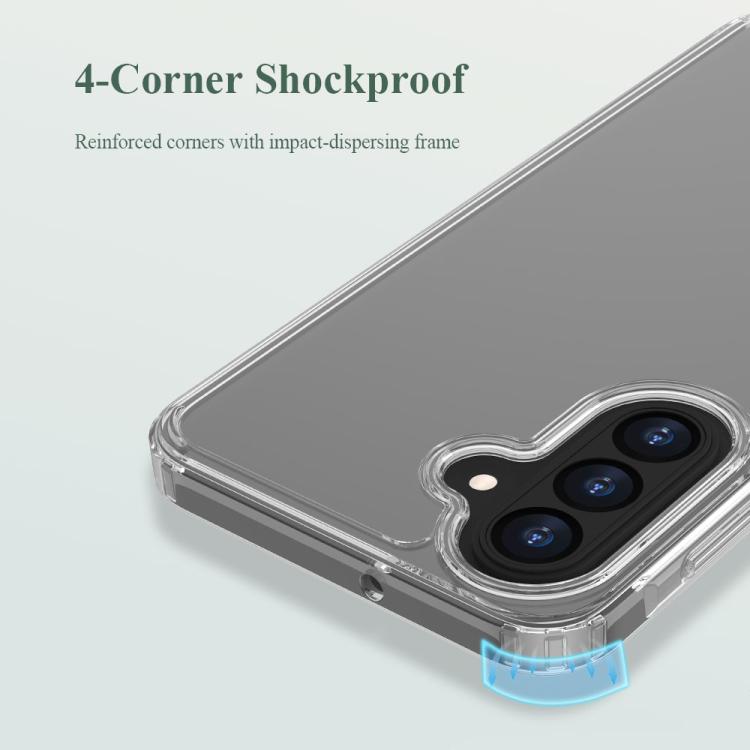 For Galaxy A17 5G LeReach TOC Clear Series Dual-Composite Armor TPU + Acrylic Shockproof Phone Case