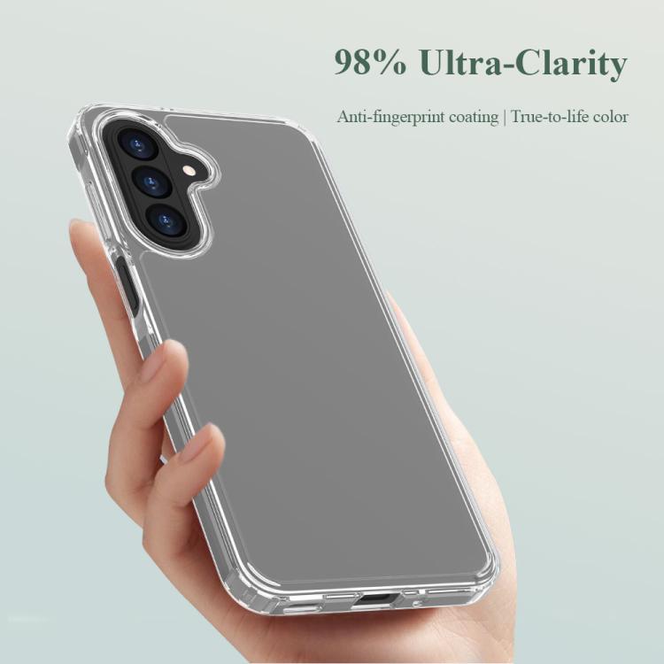 For Galaxy A17 5G LeReach TOC Clear Series Dual-Composite Armor TPU + Acrylic Shockproof Phone Case